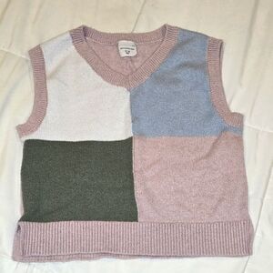Abercrombie Kids Pastel V-Neck Light Sweater Vest